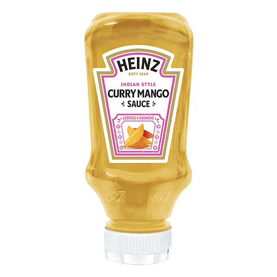 SALSA CURRY MANGO HEINZ 220ML