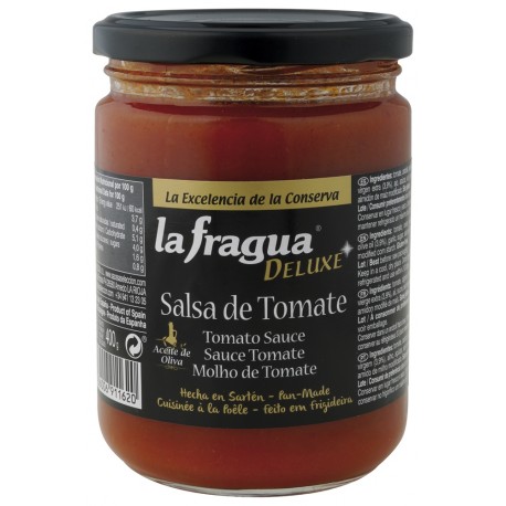 SALSA DE TOMATE LA FRAGUA DELUXE 445 GR