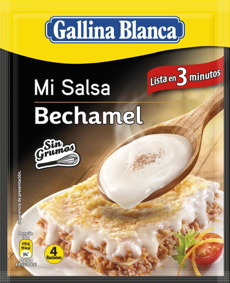 SALSA GALLINA BLANCA BECHAMEL 39GR