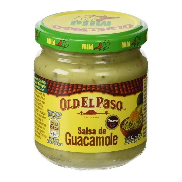 SALSA GUACAMOLE OLD EL PASO TARRO 195ML