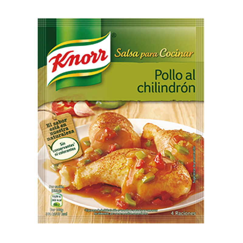 SALSA KNORR POLLO AL CHILINDRON 52GR