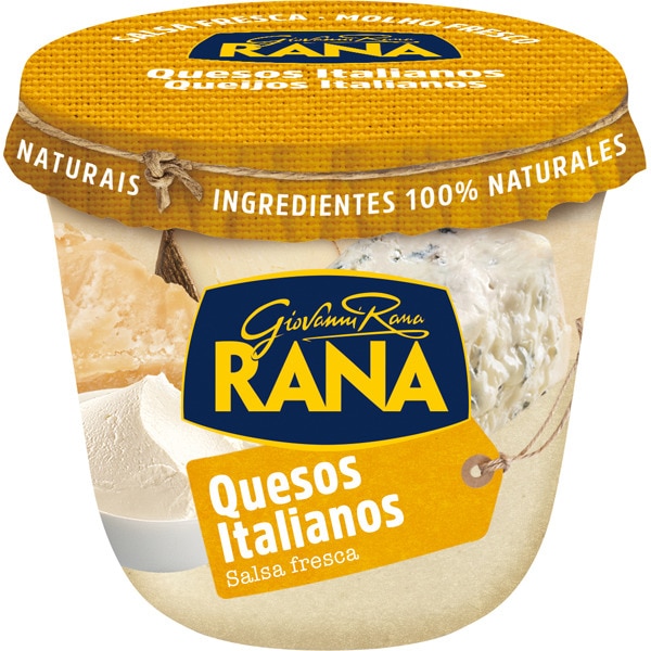 SALSA RANA DE QUESOS ITALIANOS 180ML