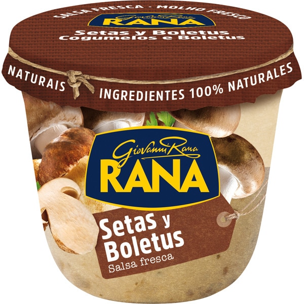 SALSA RANA DE SETAS Y BOLETUS 180ML