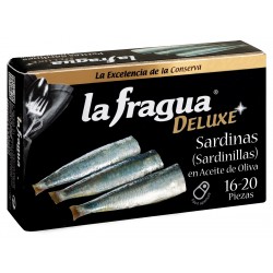 SARDINILLAS ACEITE OLIVA DELUXE LA FRAGUA 125 GR