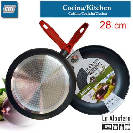 SARTEN ALUMINIO LISBOA 28 CM