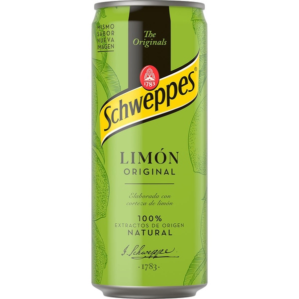 SCHWEPPES LIMON LATA 33 CL.