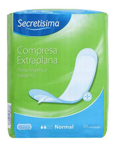 SECRETISIMA EXTRAPLANA NORMAL 20UNI