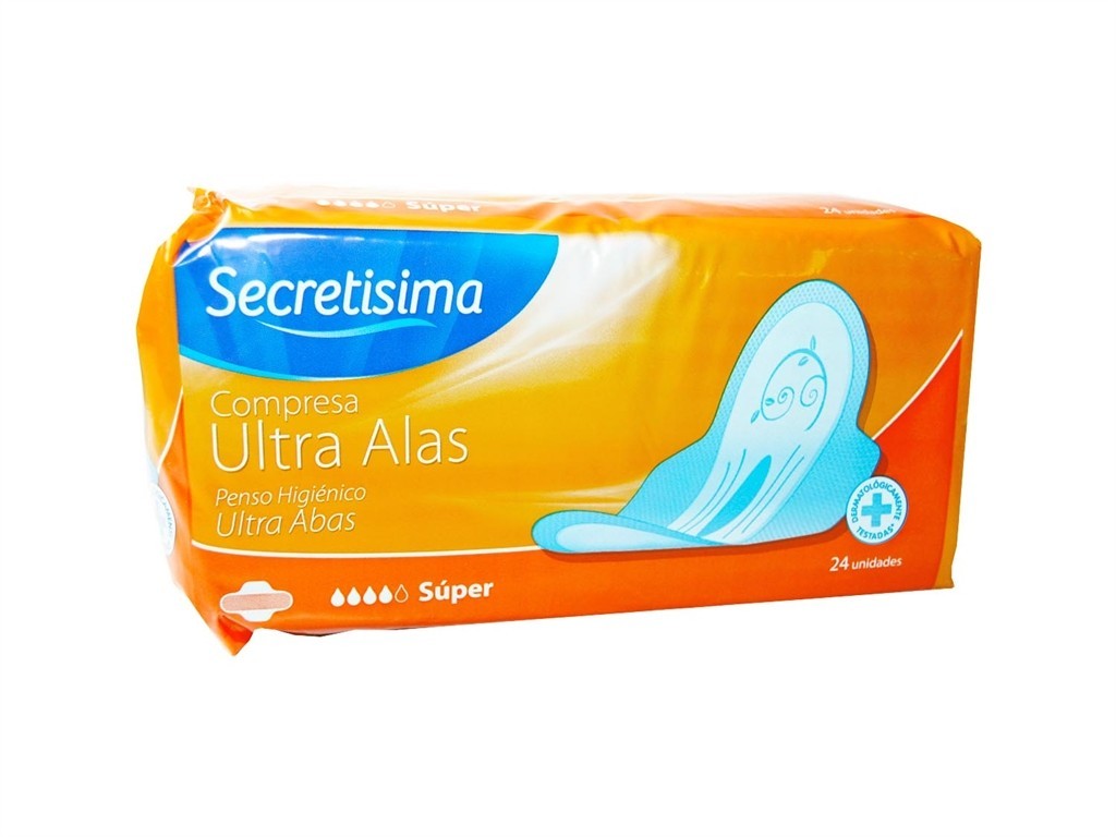 SECRETISIMA SUPER ULTRA ALAS 24UNI