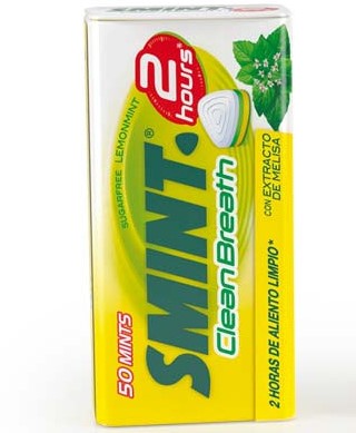 SMINT CLEAN BREATH 2 HORAS LIMON MENTA 50UNI