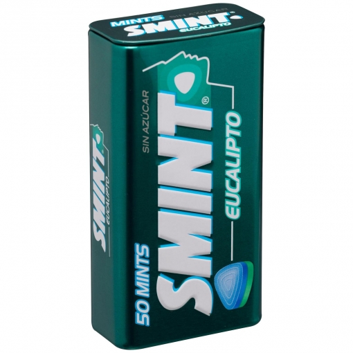 SMINT EUCALIPTO SIN GLUTEN Y SIN AZUCAR 50UNI