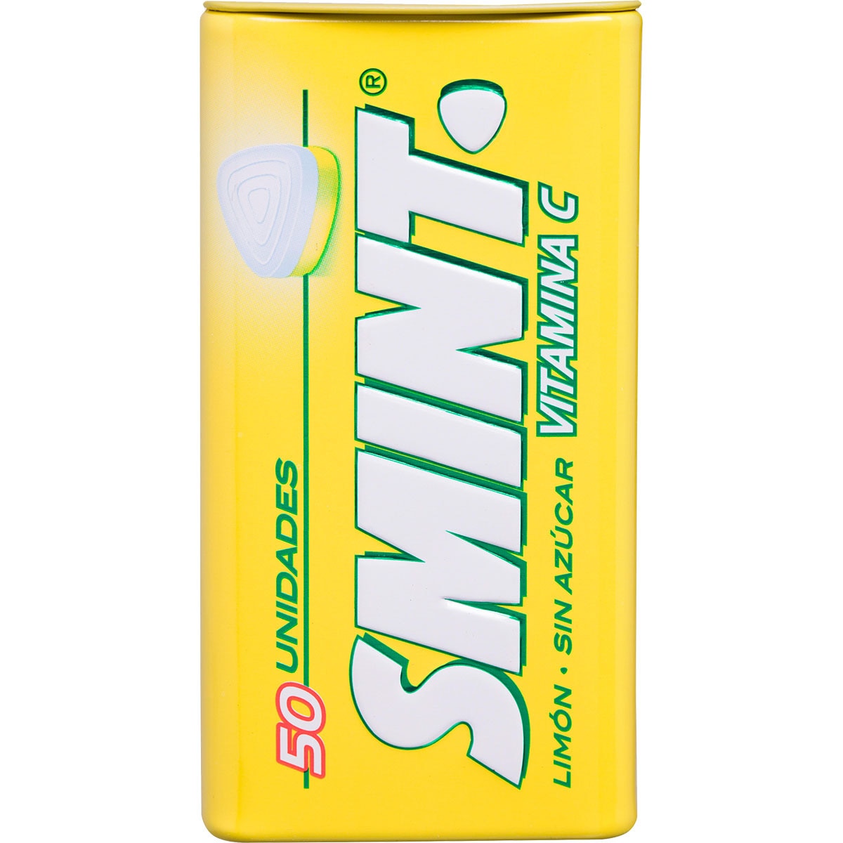 SMINT VITAMINA C SABOR LIMON SIN GLUTEN Y SIN AZUCAR 50UNI
