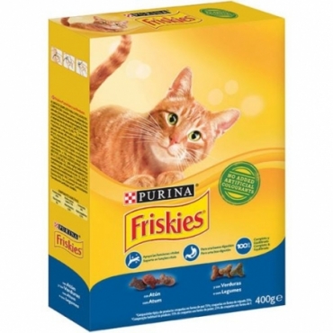 SNACK FRISKIES ATUN Y VERDURAS 400GRS