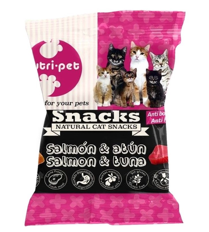 SNACK NUTRI-PET ATUN Y SALMON 50GRS