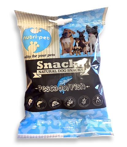 SNACK NUTRI-PET PESCADO 100GRS
