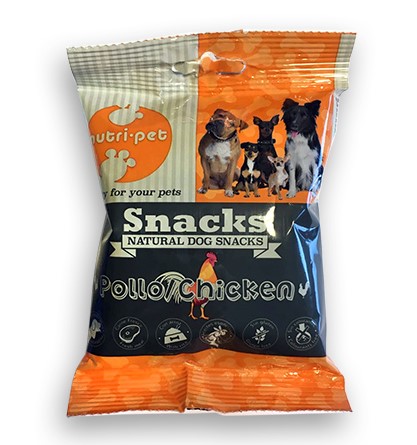 SNACK NUTRI-PET POLLO 100GRS