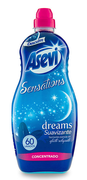 SUAVIZANTE ASEVI SENSATIONS DREAMS 60 LAVADOS