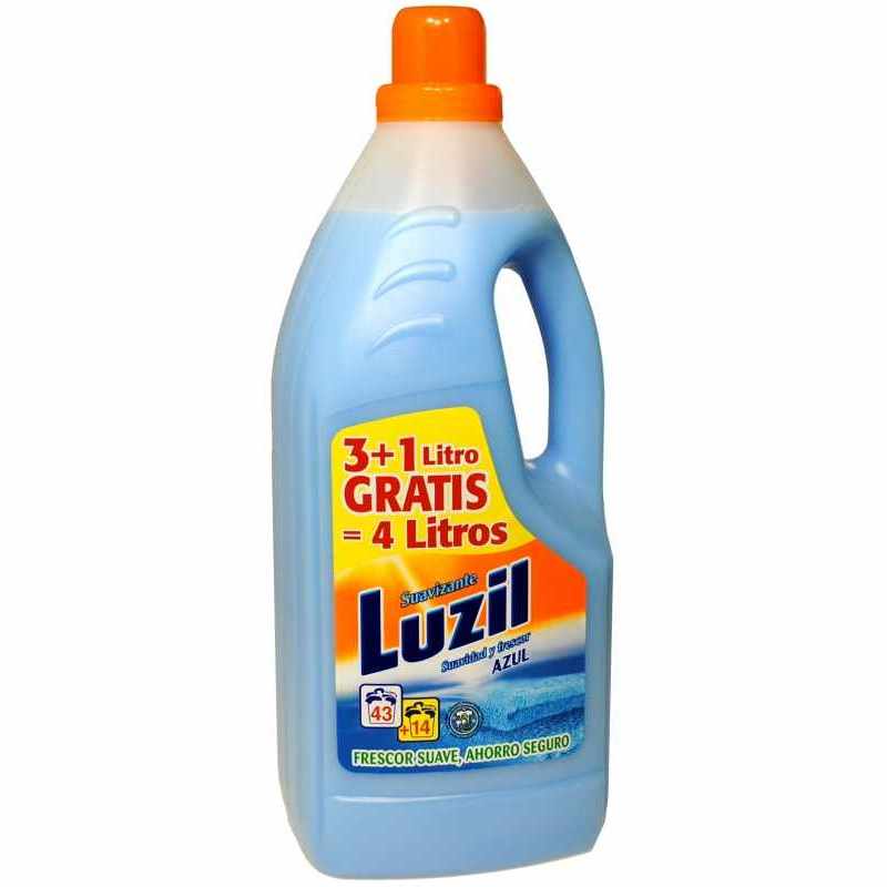SUAVIZANTE LUZIL SUBLIME 3+1 LT