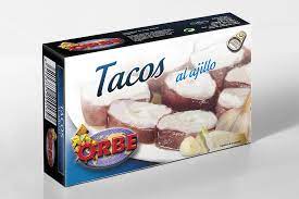 TACOS AL ESTILO PULPO  ORBE AJILLO 120 G