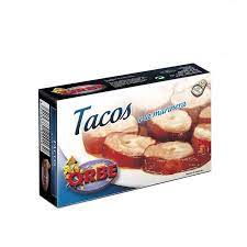 TACOS AL ESTILO PULPO ORBE SALSA 120 GR