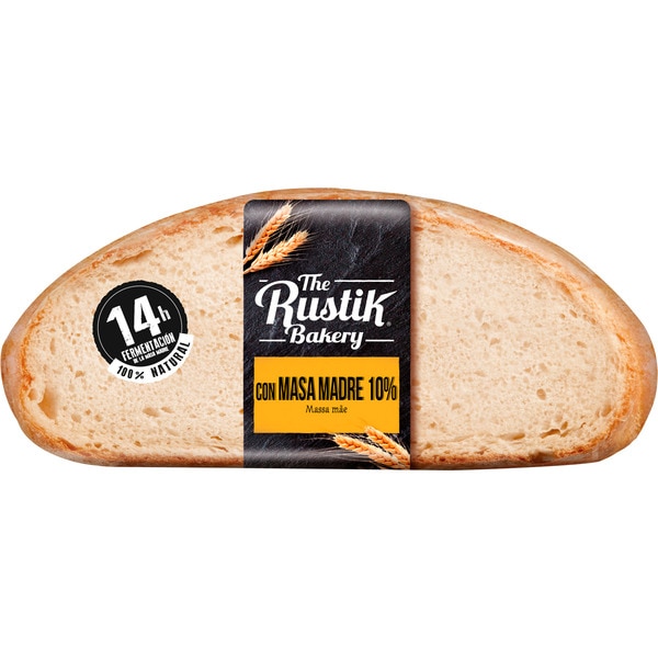 THE RUSTIK BAKERY CON MASA MADRE 10% 450 GRS