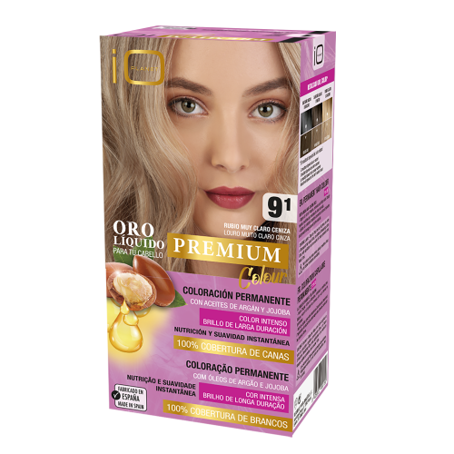 TINTE IO PLANET RUBIO MUY CLARO CENIZA Nº9-1