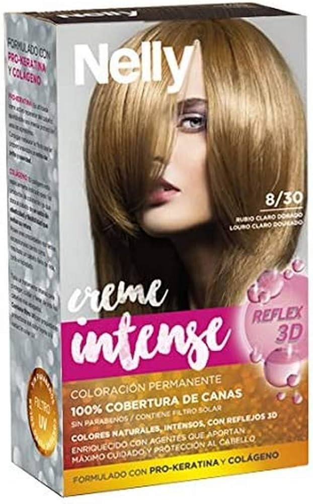 TINTE NELLY Nº8,3 RUBIO CLARO DORADO