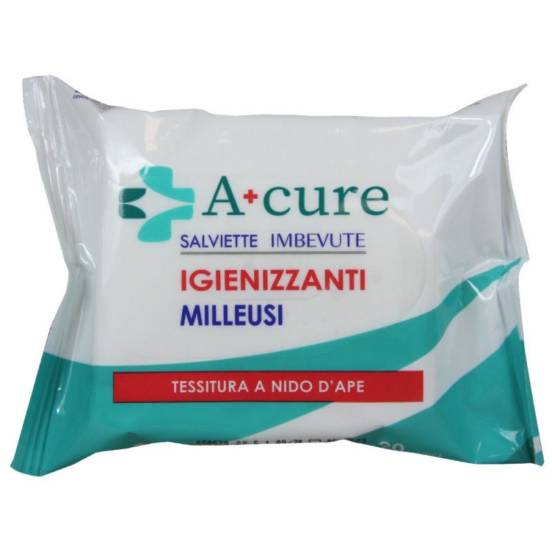 TOALLITAS HIGIENIZANTES A+CURE 20UNI