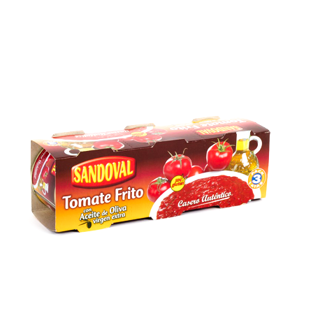 TOMATE FRITO SANDOVAL 220 GRS. PK-3