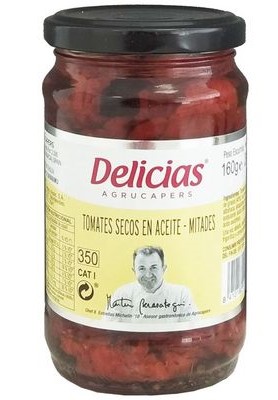 TOMATES SECOS EN ACEITE DELICIAS 295GR