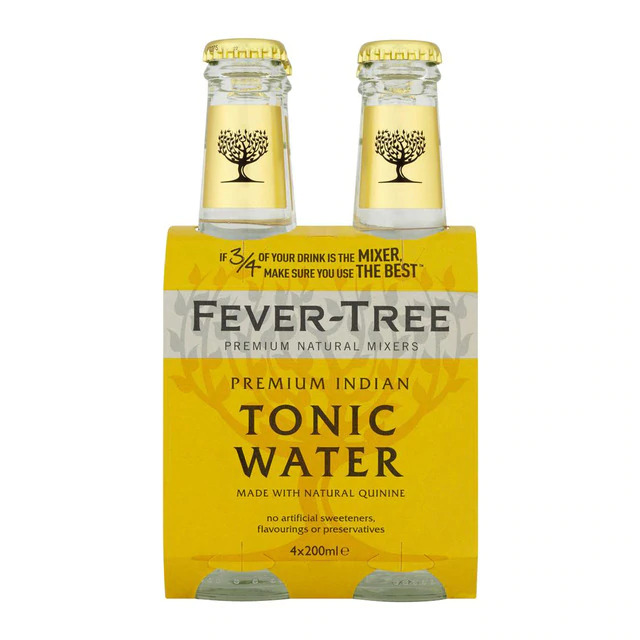 TONICA FEVER TREE PK-4 200ML/UNI