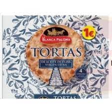 TORTA ACEITE LA BLANCA PALOMA 4 UNI 120 GR