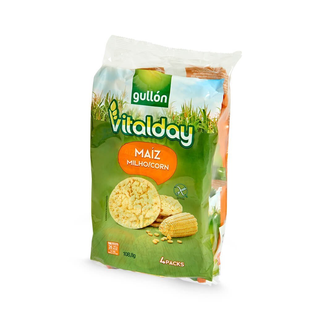 TORTITAS DE MAIZ VITALDAY 105GR
