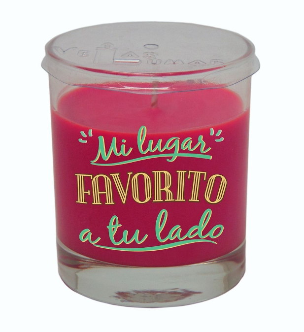VELA VASO PERFUMADA "A TU LADO"