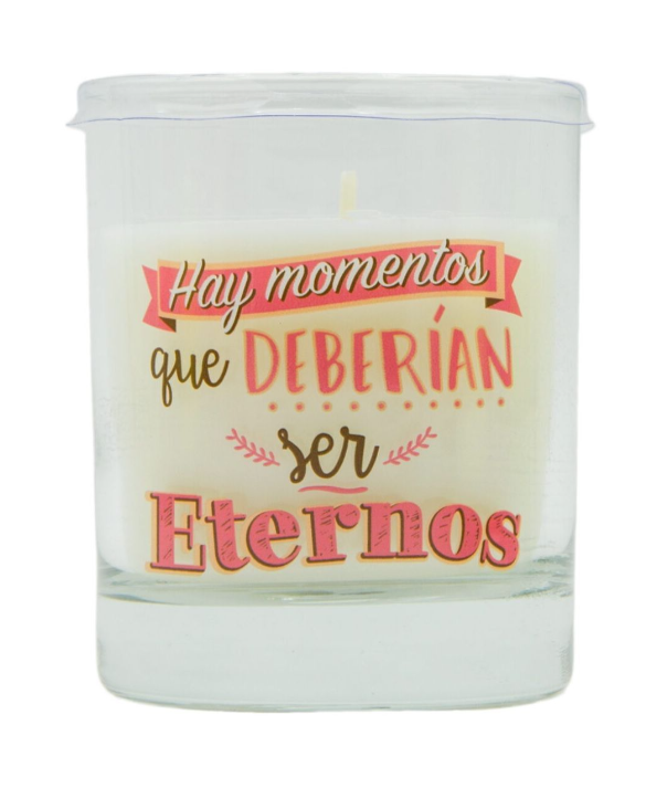 VELA VASO PERFUMADA "ETERNOS"