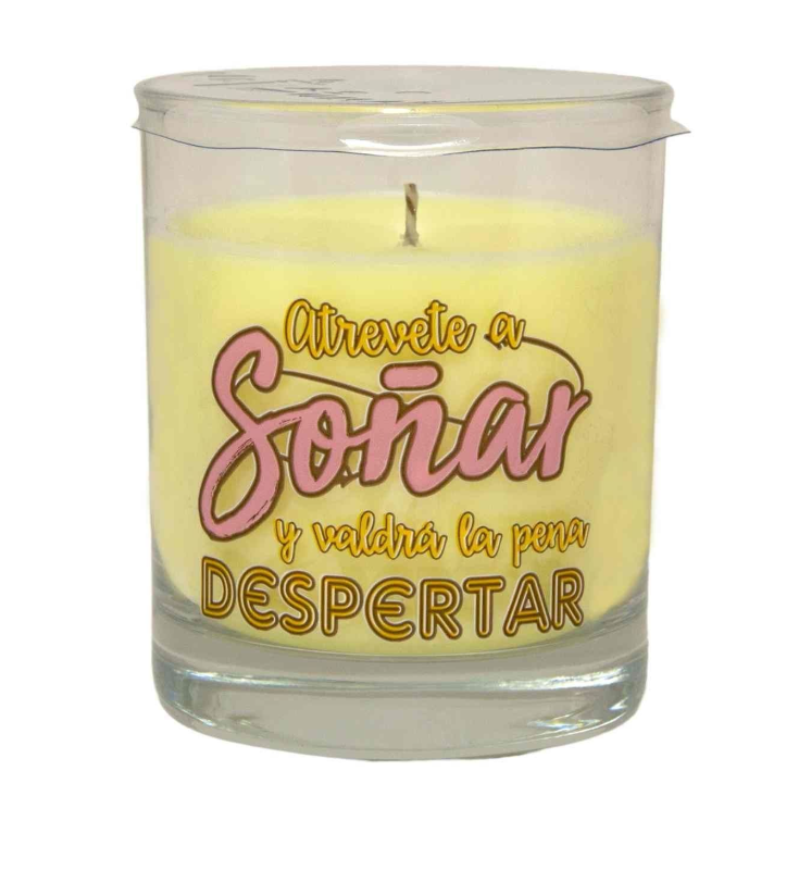 VELA VASO PERFUMADA "SOÑAR"