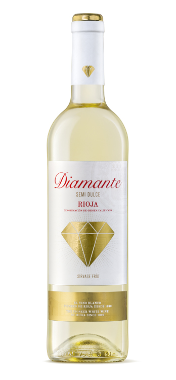 VINO RIOJA DIAMANTE BLANCO 750 ML.