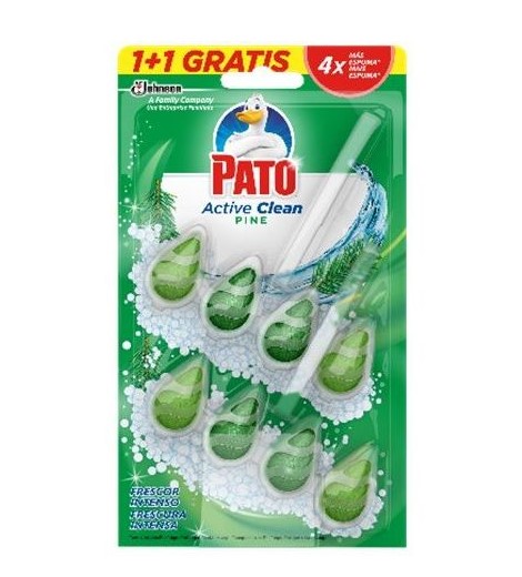 W.C PATO ACTIVO CLEAN BOLAS DUPLO PINO