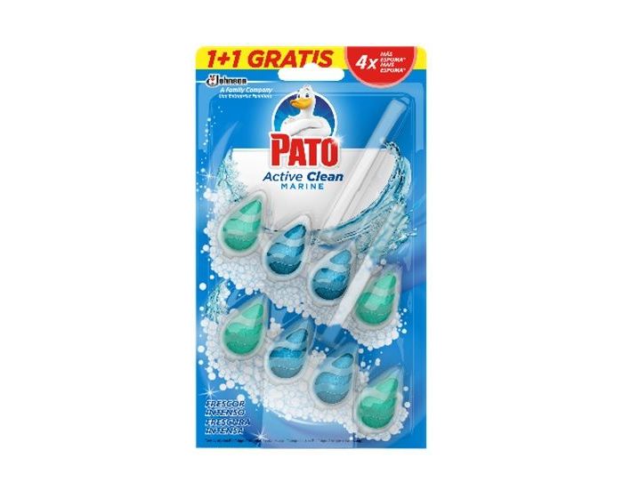 W.C. PATO ACTIVO CLEAN BOLAS MARINO