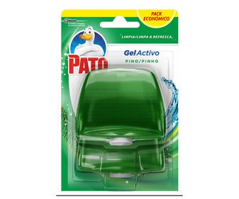 W.C. PATO GEL ACTIVO RECAMBIO VERDE 2 UNI