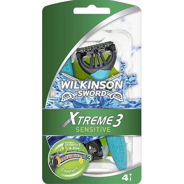 WILKINSON XTREME 3 SENSITIVE 4UNI