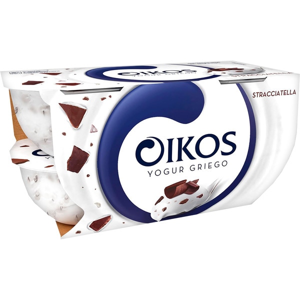 YOGUR GRIEGO OIKOS CON STRACCIATELLA PK-4 110GRS