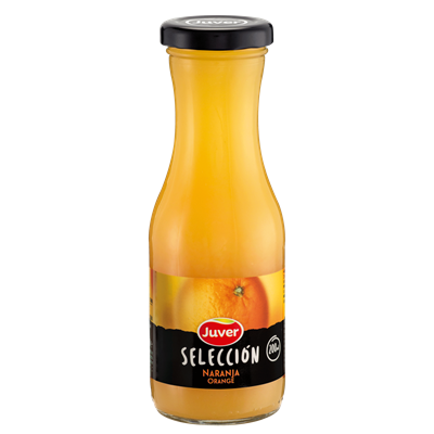 ZUMO JUVER NARANJA BOTELLIN 200ML